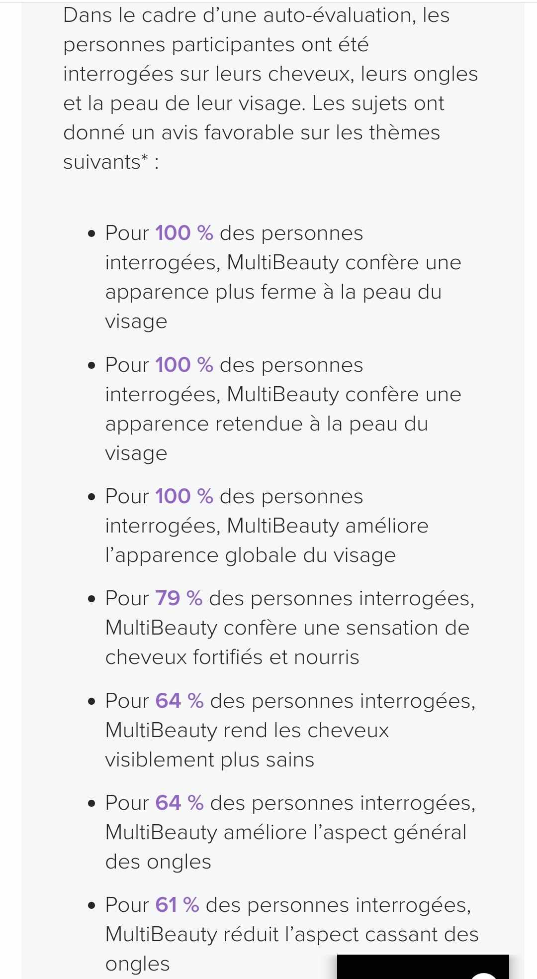 Complément pour cheveux, ongles et la peau