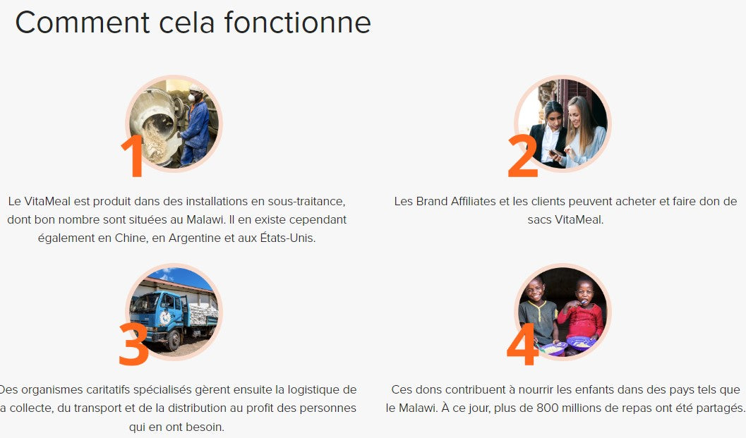 Nourrir les enfants et contribuer à alimenter leurs rêves