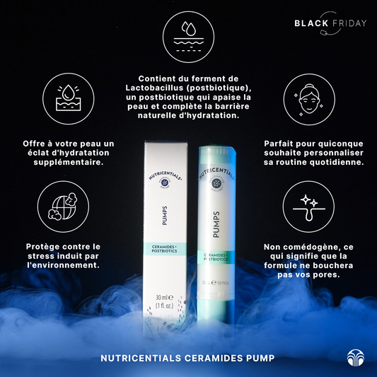 Sérum bio adaptatif aux céramides et postbiotiques