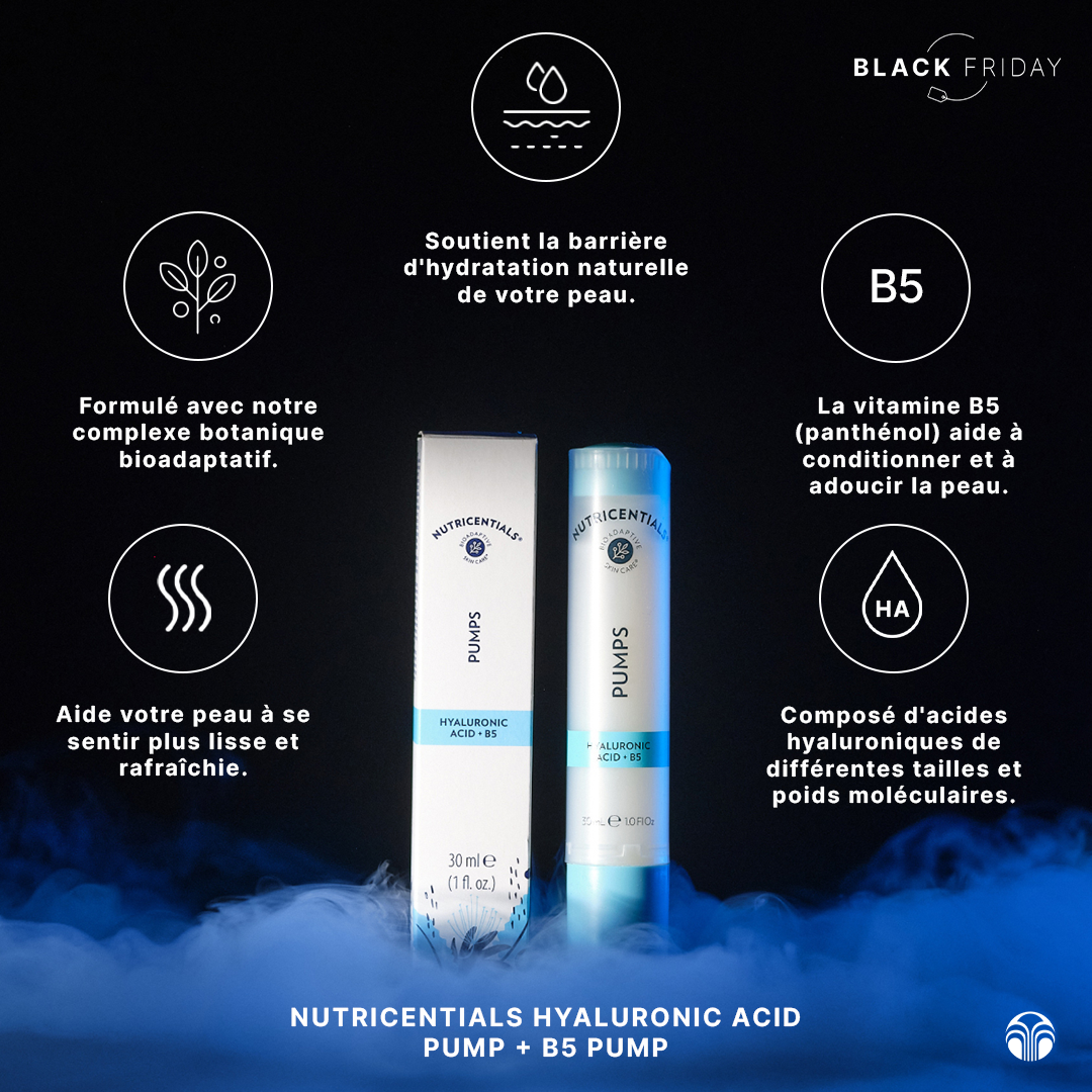 Trio sérum bio adaptatif acide hyaluronique et vit B5 / Bakuchiol / céramides et postbiotique