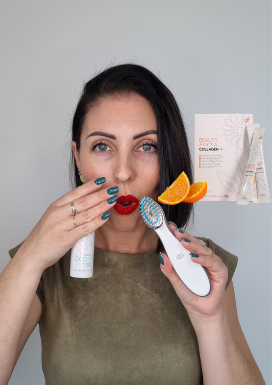 Appareil booster d'éclat + 1 boite de collagene offerte