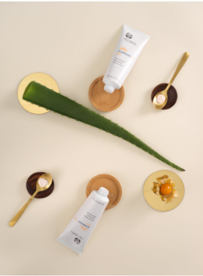 Crème solaire pour une peau protégée