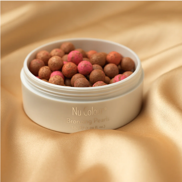 Perles bronzantes effet hâlé pour blush ou visage
