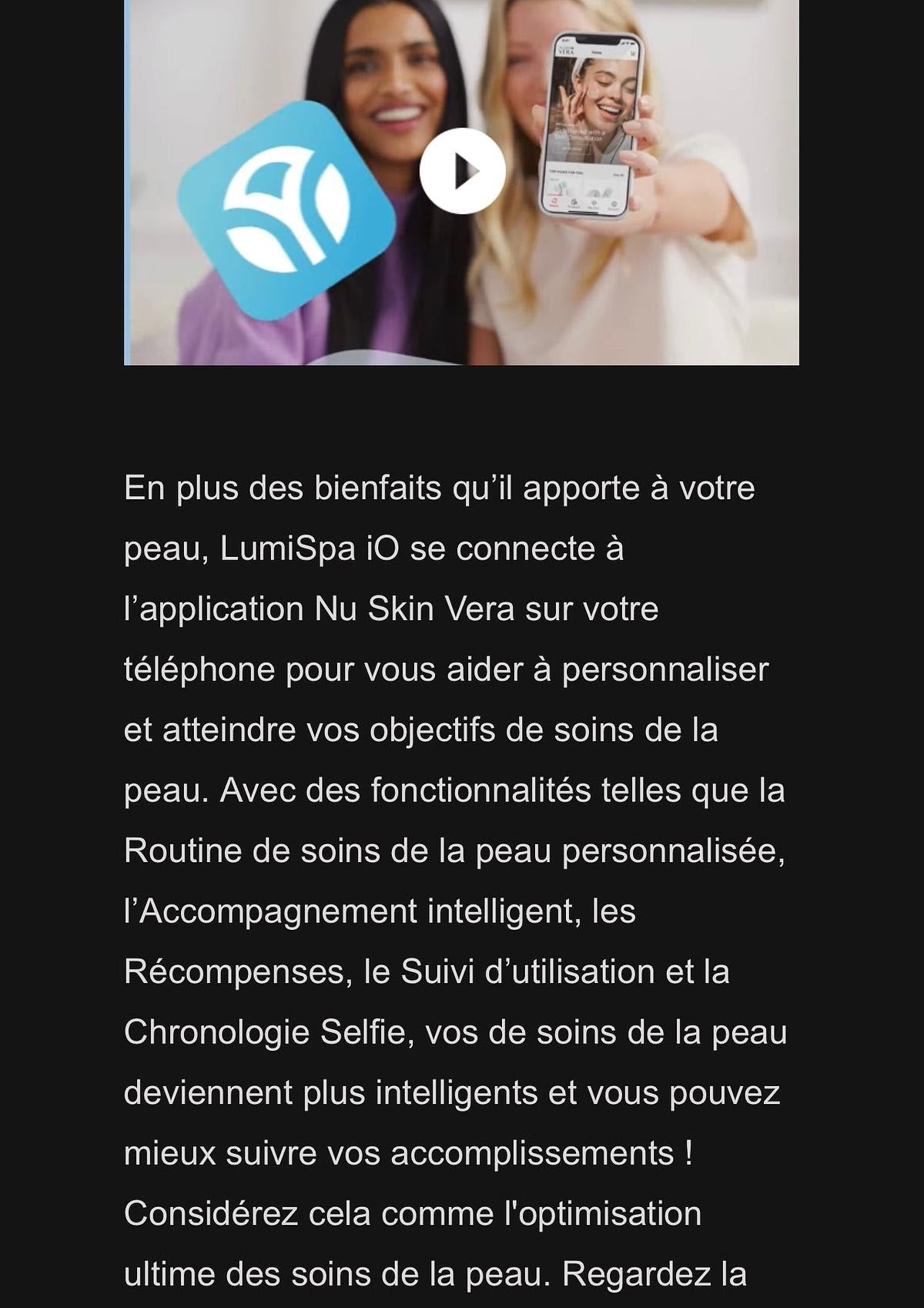 Brosse nettoyante anti-âge aux 7 bienfaits en 2 min connectée dernière génération bleue ou rose gold