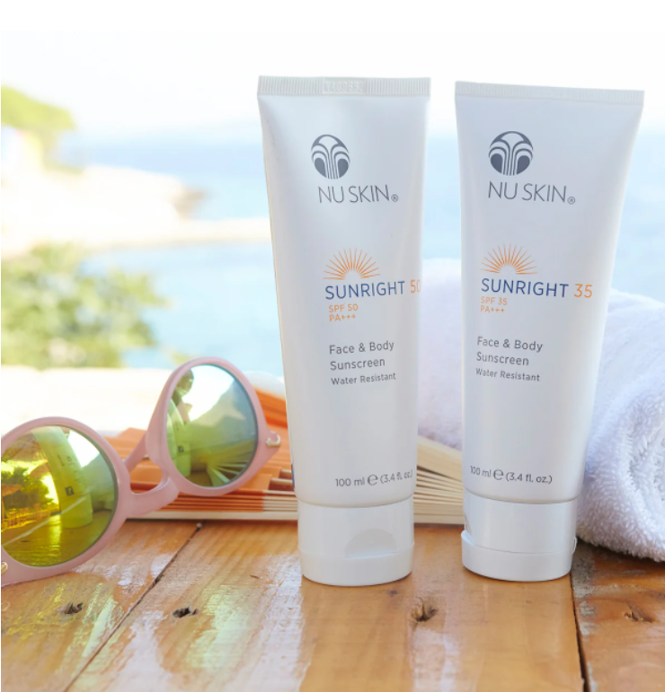 Crème solaire pour une peau protégée